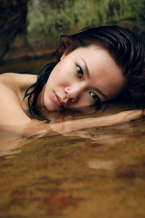 Female model photo shoot of Jeannie Lee and Elizabeth Katio in Waterfall, Penang