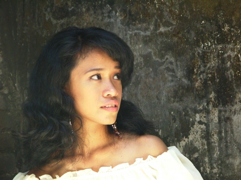 Female model photo shoot of Pitra in Lawang Sewu-Semarang,Indonesia