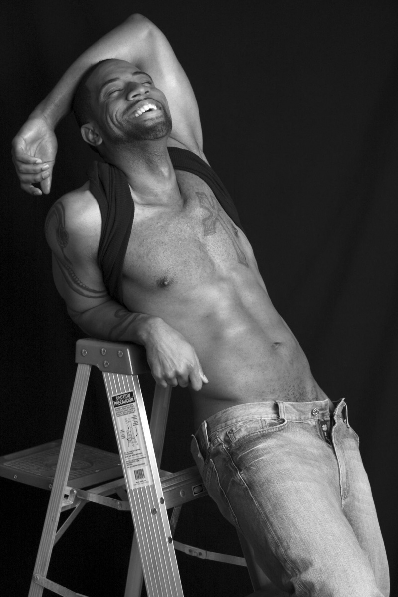 Male model photo shoot of Marcell Larenz by Pierre Rossano Cameron