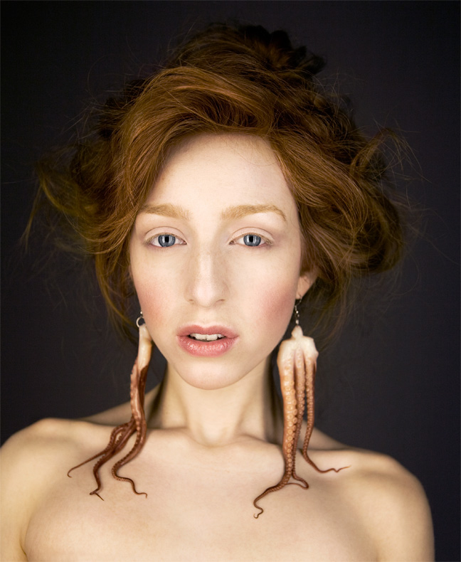 Female model photo shoot of Jenna Zack and SVG, makeup by U-ki Nakamura