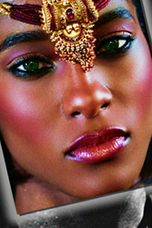 Female model photo shoot of Dani elle annie by Ray Deca in Glamourville-Philadelphia, Pa, makeup by Making Facez