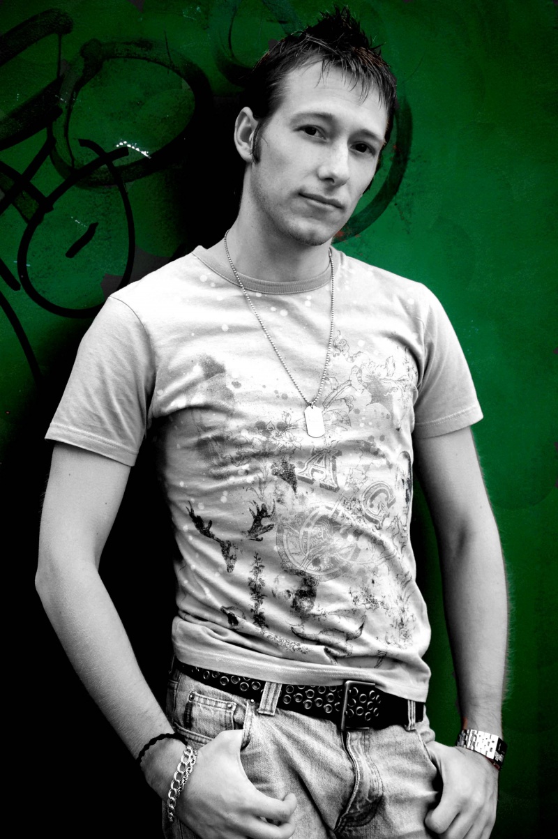 Male model photo shoot of Michael Dixie in Soho, London
