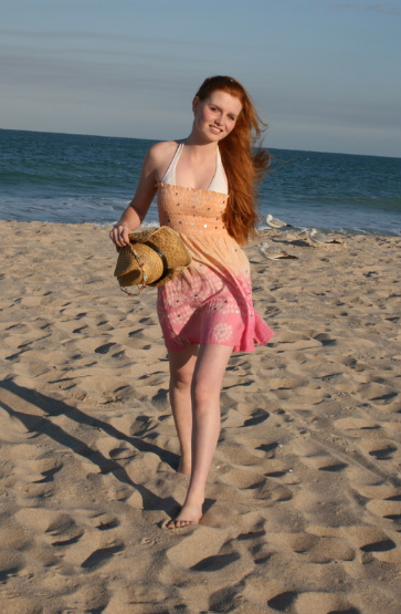 Female model photo shoot of Natalie Reddy in vero beach, fl