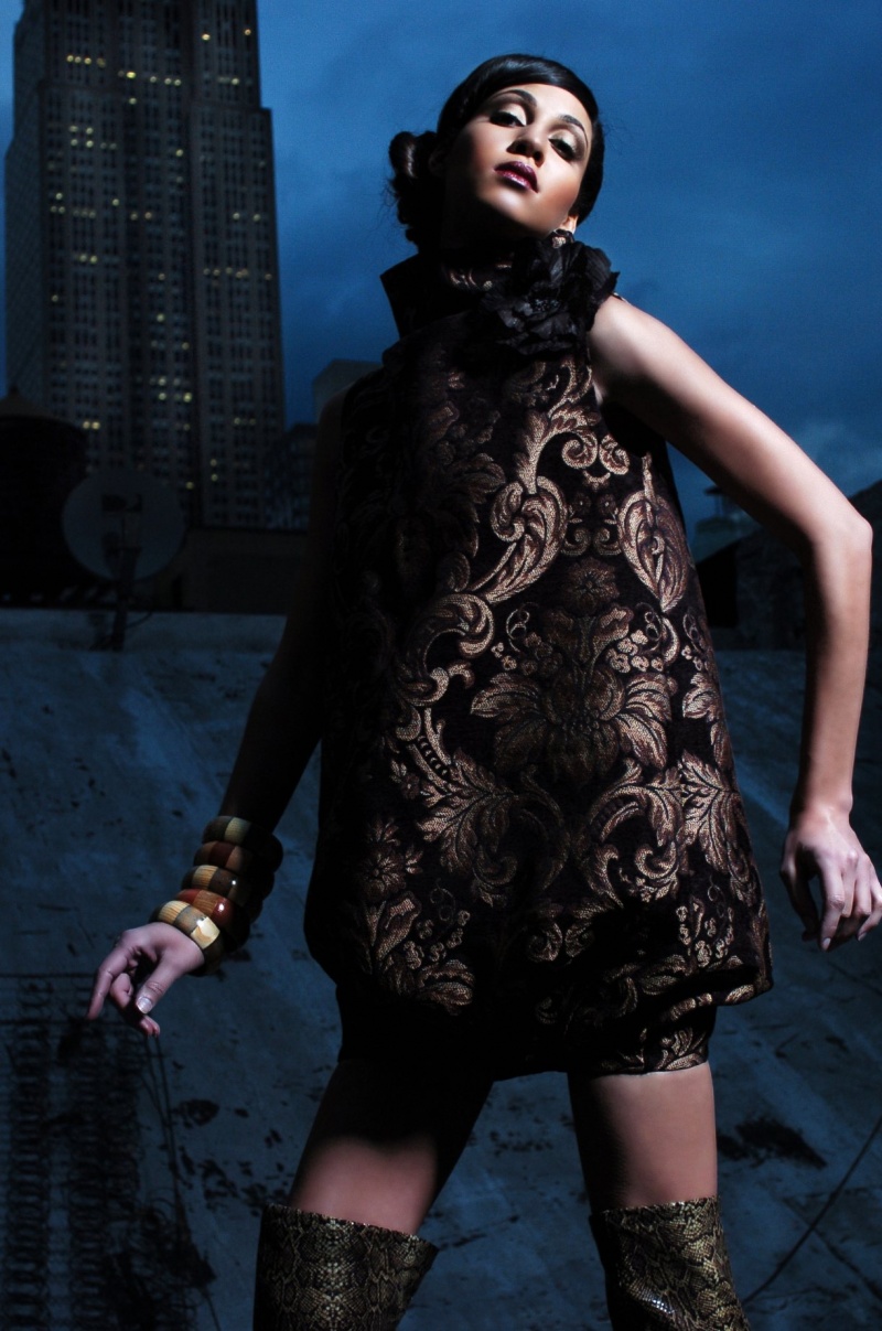 Female model photo shoot of Erica Jeffery by Mike Wunder, wardrobe styled by LeonGreene, makeup by Tamara Makeup Artistry