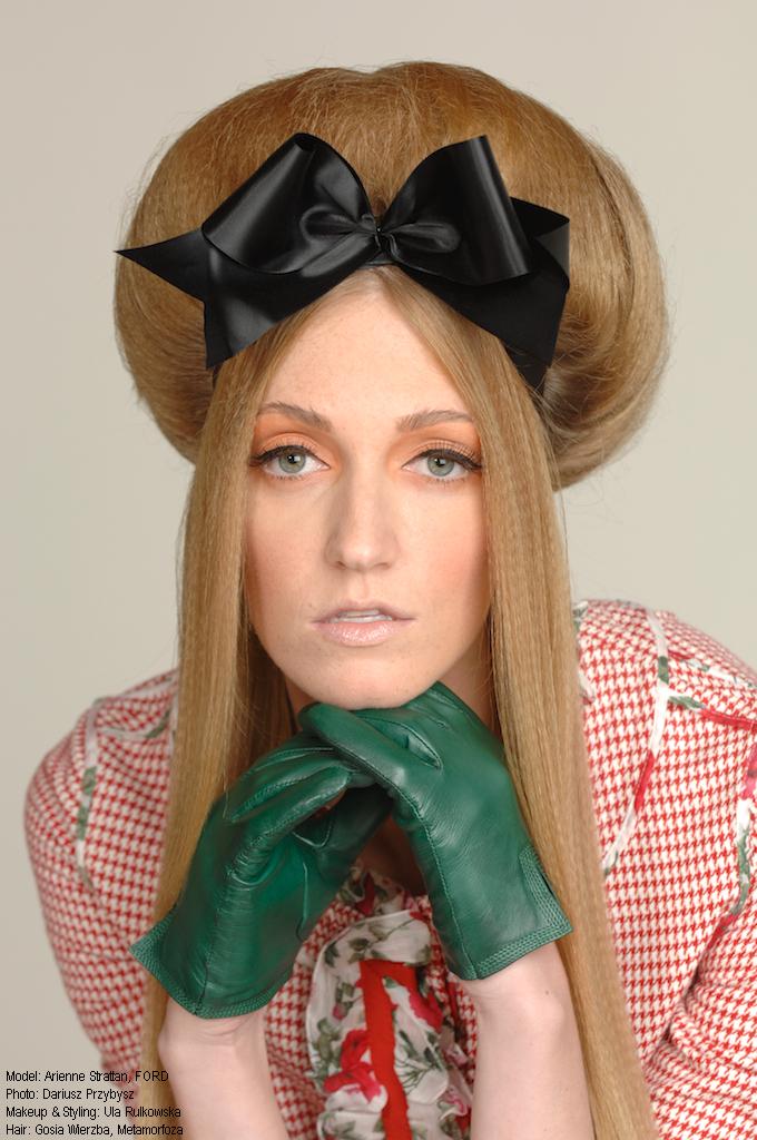 Female model photo shoot of DC Fashion Studio by Dariusz Malachowski in Chicago/, hair styled by Goha