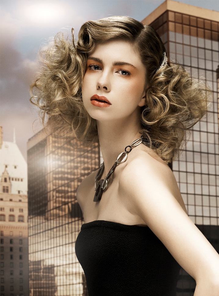 Female model photo shoot of AG Hair Cosmetics