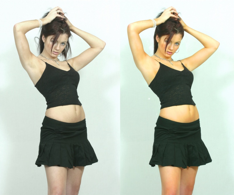 Female model photo shoot of Infiniti Graphics