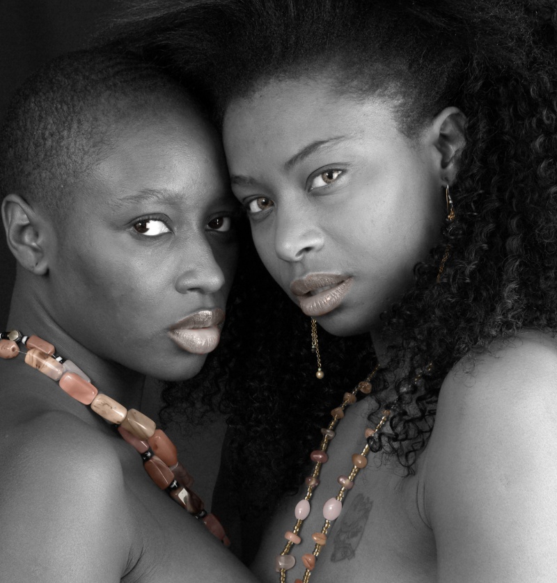 Male and Female model photo shoot of Franks Photography1, Kadiatu  and djamila cassama in london my flat