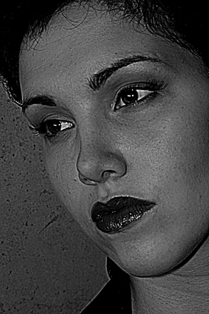Female model photo shoot of NicoBella by Eric Rose , makeup by Lindsey Avenetti MUA
