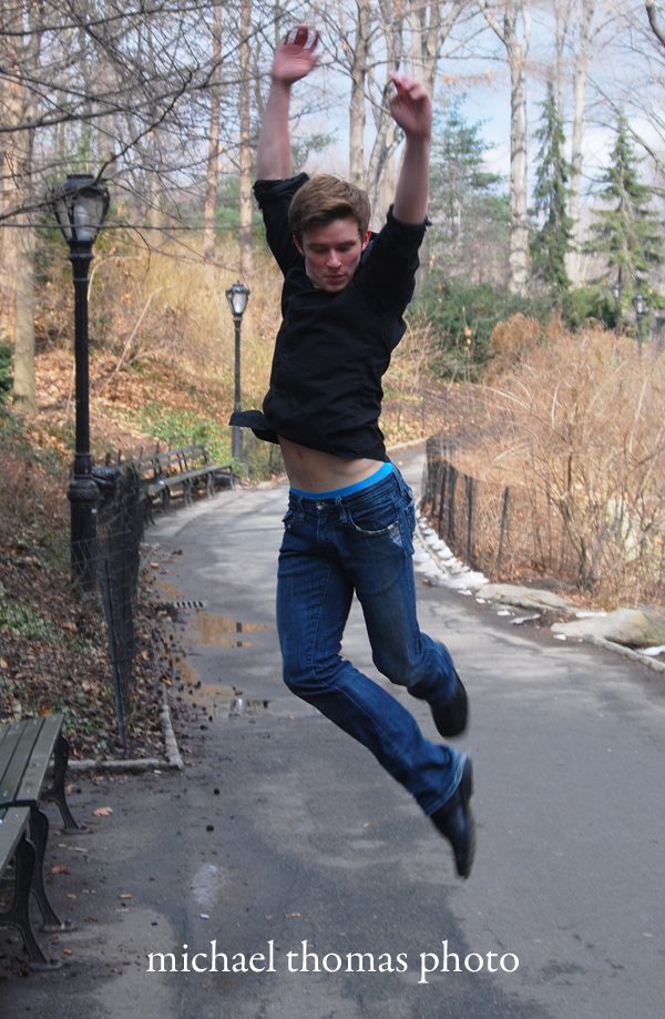 Male model photo shoot of Sam from Juilliard by Michael Thomas Photography in Central Park, NYC