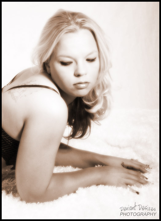 Female model photo shoot of Julie_Ann by Deviant Desires Photo