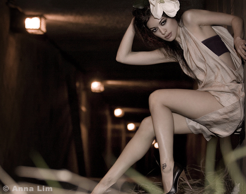 Female model photo shoot of Lee from LA by Anna Cruz