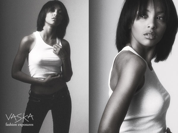 Female model photo shoot of Mona Cius and stephanie dorsainvil by VExposures, makeup by Mona Cius