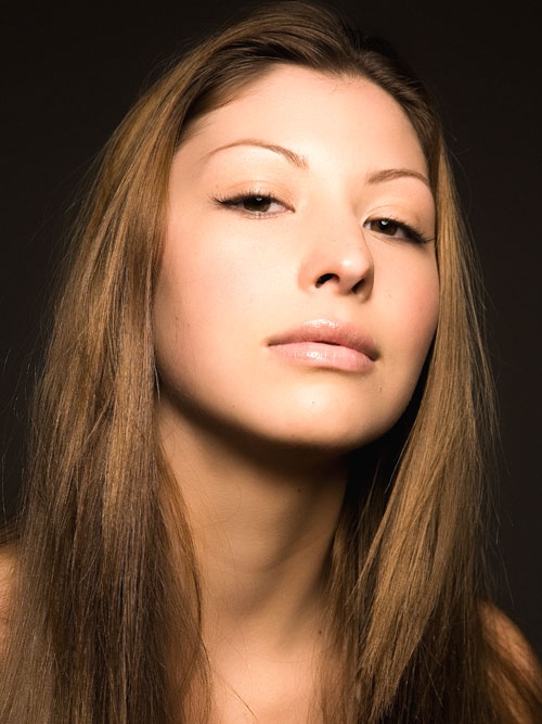 Female model photo shoot of Makeup by Chloe Rae