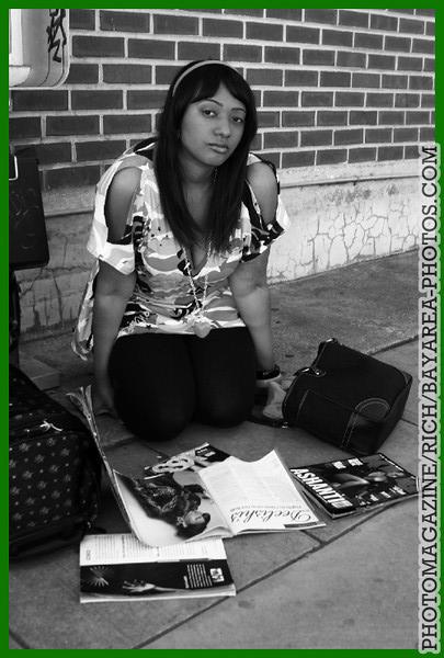 Female model photo shoot of Leslie-Marie by Rich patrick 11 in Laney College