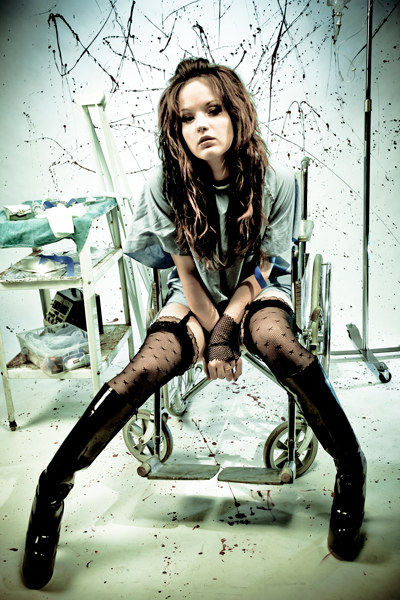 Female model photo shoot of DELPHINE_MJ by fotovation