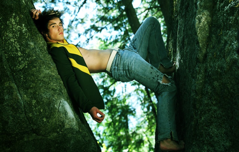 Male model photo shoot of Christopher Knight in Yosemite National Forest, CA USA