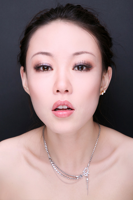 Female model photo shoot of Monica0223 by CHENIMAGE, makeup by JWBeauty