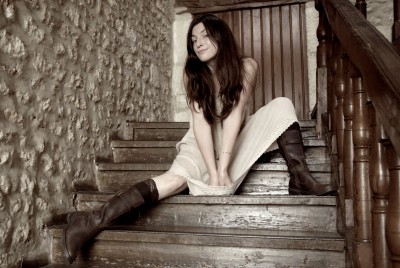 Female model photo shoot of Gaellle in La Rochelle