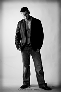 Male model photo shoot of corey matthews in Luxe studio Missour