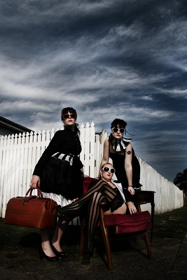 Female model photo shoot of Asylum in Red and Kimtron by RTSHOTS in Wynnum Central 