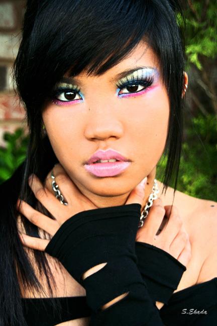 Female model photo shoot of JMaye Makeup Artist and Evangeline Cruz by photography by savannah in Las Vegas
