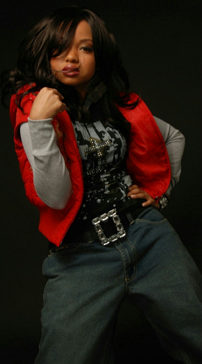 Female model photo shoot of GLAMboyant Neisha in WIGGINS STUDIOS,ATL-GA