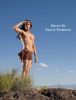Male model photo shoot of Joe Manuel Gallegos Jr in Petroglyph National Monument
