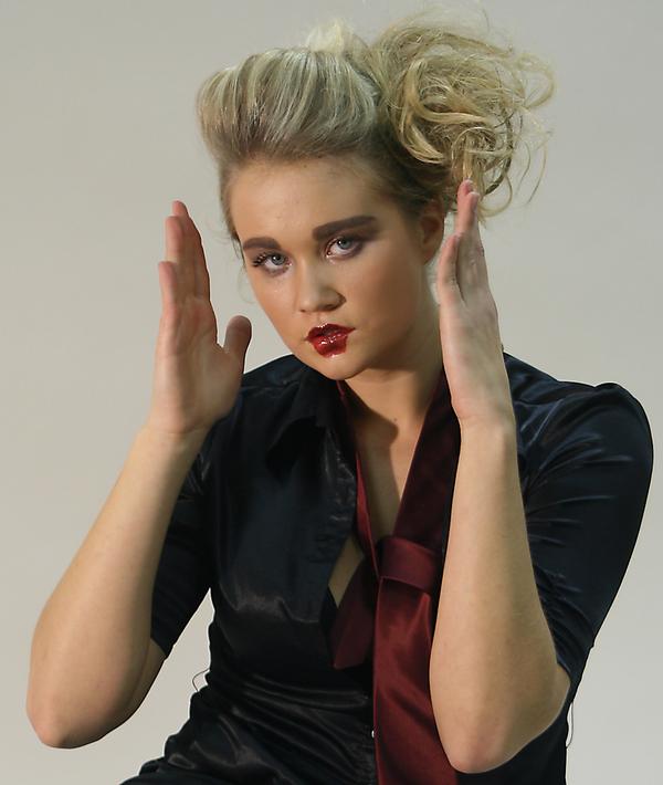 Female model photo shoot of Kimberly A Makeup