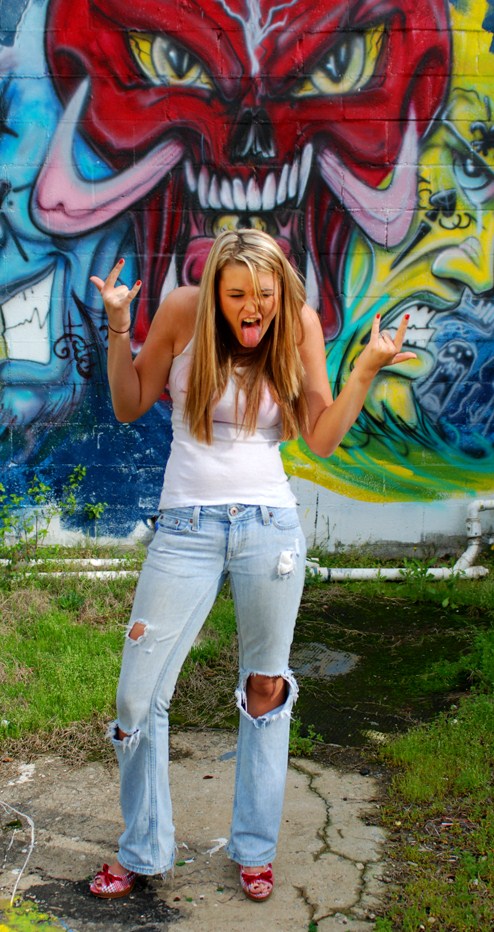 Female model photo shoot of Haley Shhhh by Anthphoto in Spartanburg Ghetto
