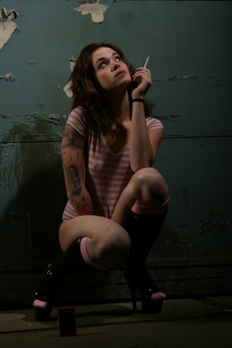 Female model photo shoot of Rabbit0187 by Dastardly Dave in S.O.P.H.A studios