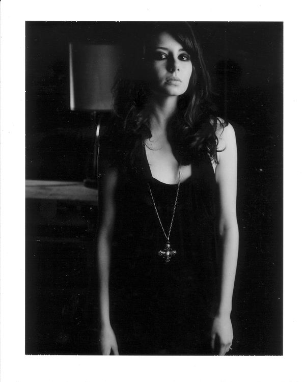 Female model photo shoot of Sample Polaroids in Utica, NY, wardrobe styled by holly ross