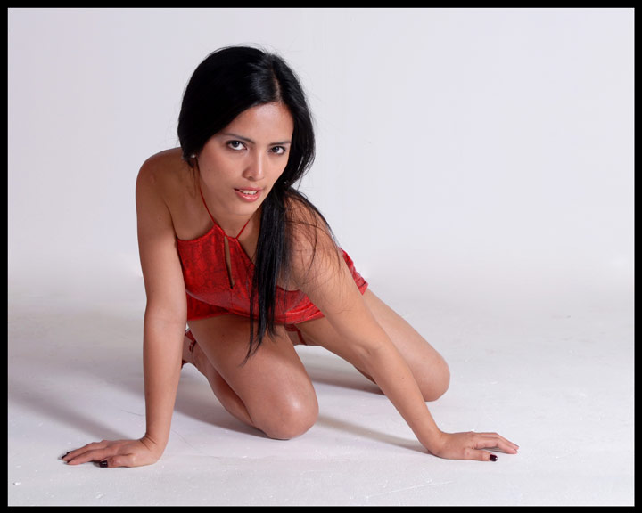 Female model photo shoot of Guapa by Denmarks Photography in Wayne Denmark Photography Studio