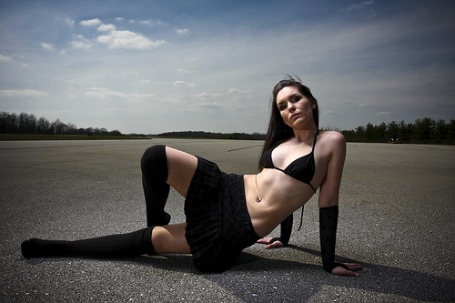 Female model photo shoot of alexis galore by Brett Ludeke