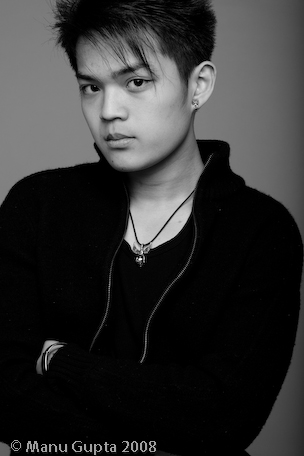 Male model photo shoot of Johnny K Wong by PhotographerBklyn in Manhattan
