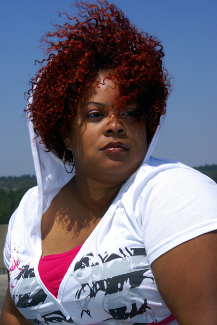 Female model photo shoot of Curvalicious Cookye in Birmingham,AL @ Galleria Parking Deck