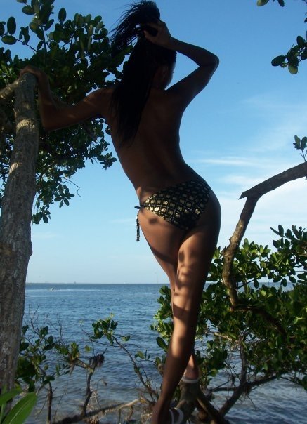Female model photo shoot of Inga Li in Cocoa Beach,FL