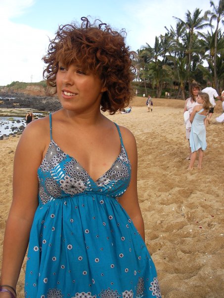 Female model photo shoot of Brittan F in Maui