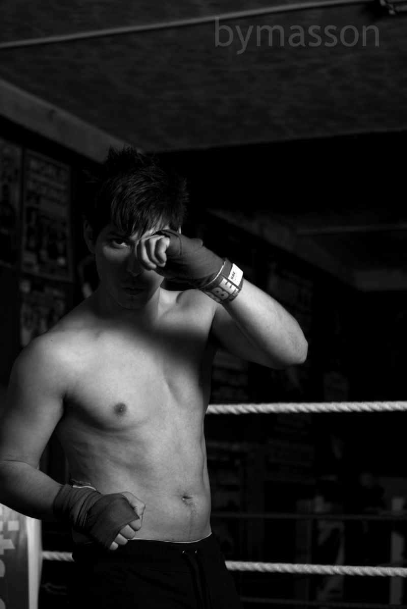 Male model photo shoot of bymasson and DanielS01 in Bristol Boxing Gym, Bristol UK