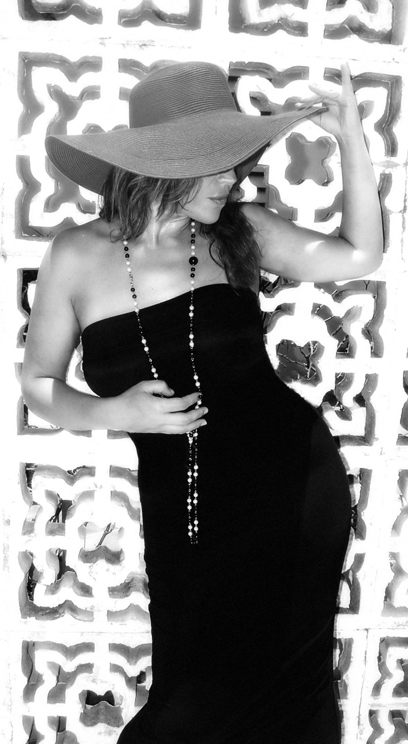 Female model photo shoot of Plus Model Frances  in Miami, Florida