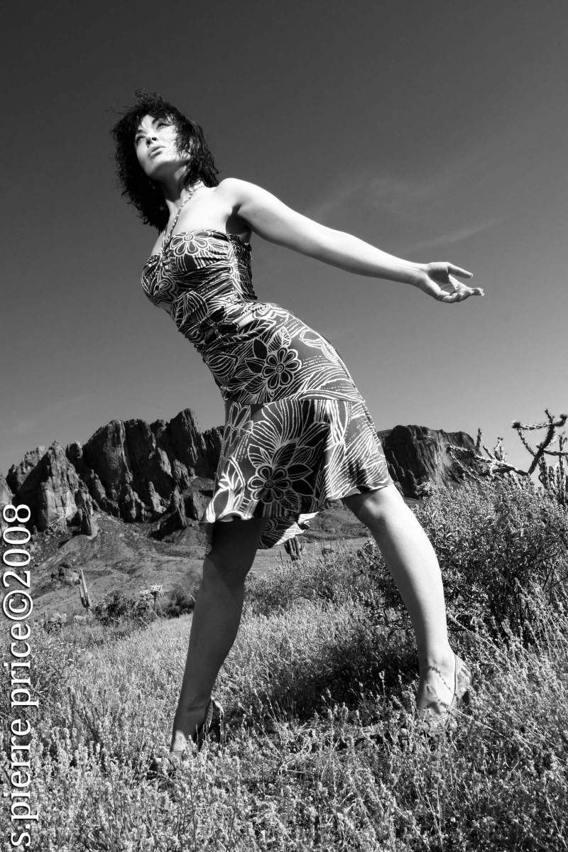 Female model photo shoot of Sarai C by S.Pierre Price in AZ