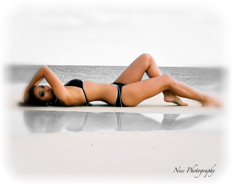 Female model photo shoot of Ness Photography and Aileen Antoinette in Johnsons Bch, Fl