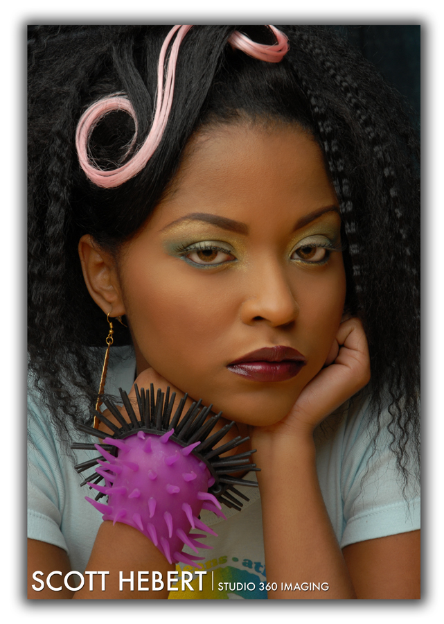 Female model photo shoot of JodiReese by SCOTT HEBERT atlanta, makeup by Keya