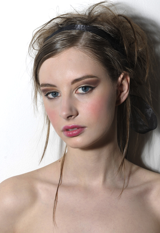 Female model photo shoot of Gillian Robinson by attila zsargo, makeup by Beth Harris