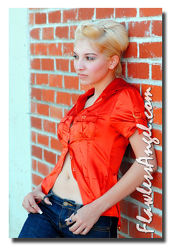 Female model photo shoot of AJ Rivera by FlawlessAngel in DT Fresno, Ca