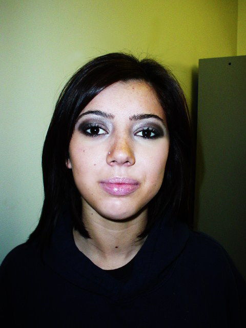 Female model photo shoot of KM Makeup in Toronto