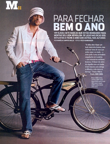 Male model photo shoot of Ricardo Santos in Brazil - VIP Magazine