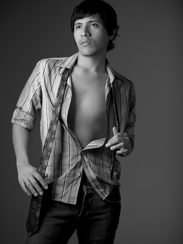 Male model photo shoot of Sergio Escobar in Studio (2007)