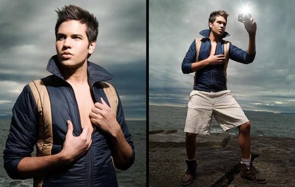 Male model photo shoot of Bret Lugo in Beach
