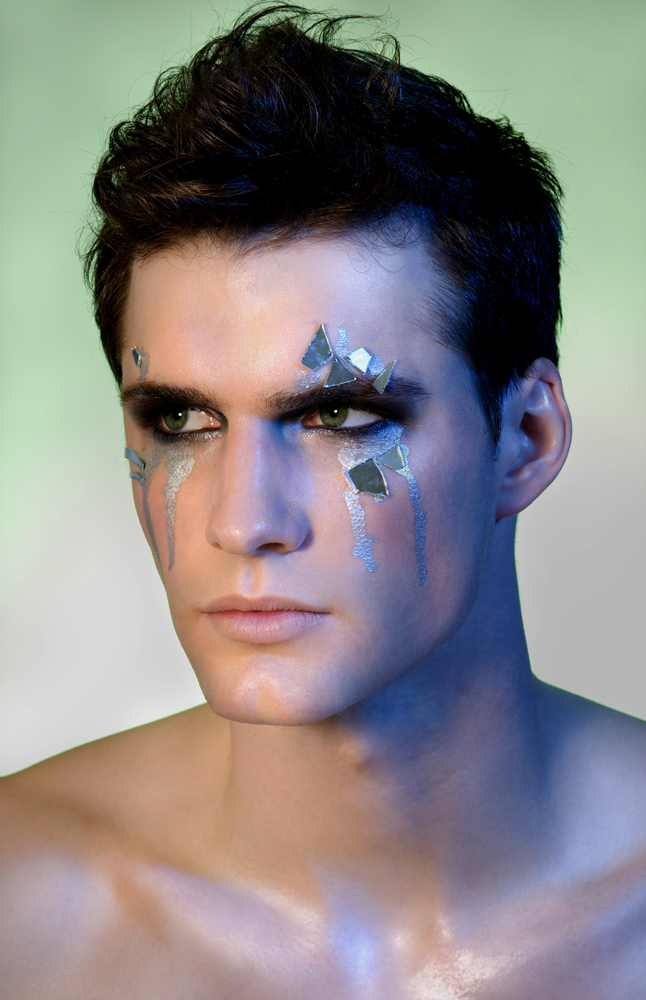 Male model photo shoot of Jones Soong in hong kong, makeup by N-Wi